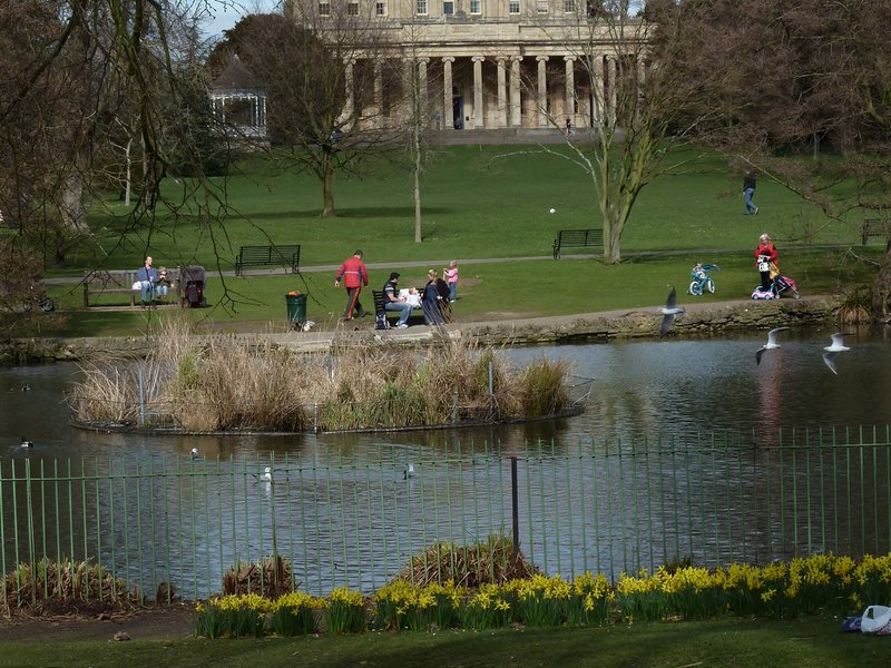 Pittville Pump Room — a Regency building in Pittville Park, Cheltenham